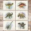 Dinosaur Wall Decor Art Prints (Set of 6) - 8x10s - Dream Big Printables