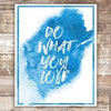 Do What You Love Art Print - Unframed - 8x10 | Inspirational Decor - Dream Big Printables