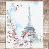 Eiffel Tower Art Print - Unframed - 8x10 - Dream Big Printables