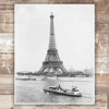 Eiffel Tower Wall Art Print - Unframed - 8x10 - Dream Big Printables
