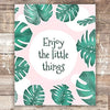 Enjoy The Little Things Art Print- Unframed - 8x10 - Dream Big Printables