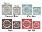 Family Name Wood Sign - Dream Big Printables