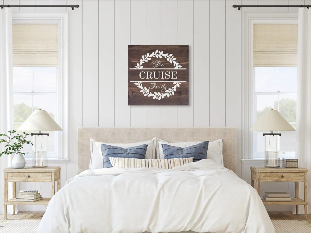 Family Name Wood Sign - Dream Big Printables