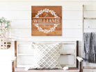Family Name Wood Sign - Dream Big Printables