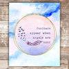 Feathers Appear When Angels Are Near Art Print - Unframed - 8x10 - Dream Big Printables