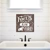 Focus Aim Fire - Dream Big Printables
