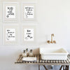 Funny Bathroom Signs (Set of 4) - 8x10s | Bathroom Decor Wall Art - Dream Big Printables