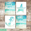 Good Vibes Only (Set of 4) - Unframed - 11x14s - Dream Big Printables
