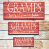 Gramps - Custom Father's Day Sign - Dream Big Printables