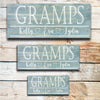 Gramps - Custom Father's Day Sign - Dream Big Printables