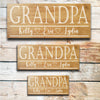 Grand Pa - Custom Father's Day Sign - Dream Big Printables