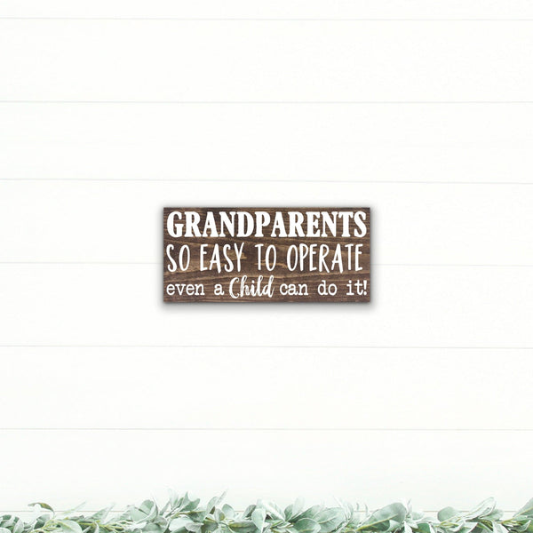 Grandparents - So Easy to Operate - Dream Big Printables
