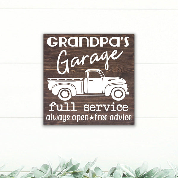 Grandpa's Garage - Dream Big Printables