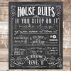 House Rules Art Print - 8x10 - Dream Big Printables