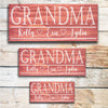 Grandma | Grandma Mother's Day Gift | Personalized Mother's Day Gift | Gift for Grandma | Custom Wood Sign | Fast Shipping & Ready to Hang!