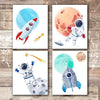 Kids Space Decor Art Prints (Set of 4) - 8x10s - Dream Big Printables