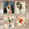 La Vie Parisienne Covers French Art Set (Set of 4) - Unframed - 8x10s - Dream Big Printables