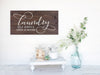 Laundry Room Decor | Rustic Farmhouse Wooden Sign | FAST SHIPPING & Ready to Hang! - Dream Big Printables