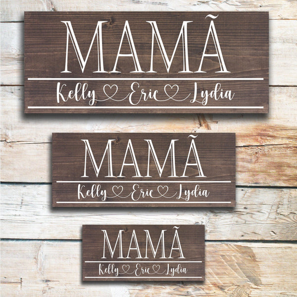 Mamã - Custom Mother's Day Sign - Dream Big Printables