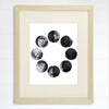 Moon Phases Wall Art Print - 8x10 - Dream Big Printables