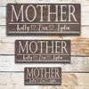 Mother - Custom Mother's Day Sign - Dream Big Printables