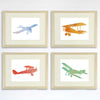 Nursery Airplanes Art Prints (Set of 4) - 8x10s - Dream Big Printables