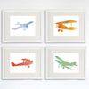Nursery Airplanes Art Prints (Set of 4) - 8x10s - Dream Big Printables