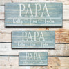 Papa - Custom Father's Day Sign - Dream Big Printables