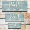 Papi - Custom Father's Day Sign - Dream Big Printables