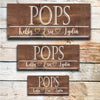 Pops - Custom Father's Day Sign - Dream Big Printables