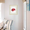 Red Lips Art Print - 8x10 | Fashion Wall Decor - Dream Big Printables