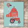 Rustic Farmhouse Decor Art Print - Unframed - 8x10 - Dream Big Printables