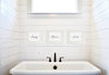 Soak Relax Enjoy Art Print (Set of 3) - 8x10s | Bathroom Wall Art - Dream Big Printables
