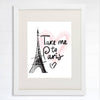 Take Me to Paris Wall Art - Dream Big Printables