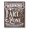 Warning Fart Zone - Dream Big Printables