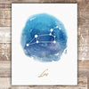 Watercolor Constellation - Leo - Art Print - 8x10 - Dream Big Printables