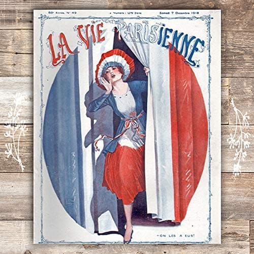 We Got Them La Parisienne Cover French Art Print - Unframed - 8x10 - Dream Big Printables