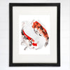 Yin Yang Wall Art Print - 8x10 | Koi Fish - Dream Big Printables