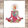 Yoga Pose Art Print - Unframed - 8x10 | Inspirational Decor - Dream Big Printables